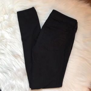 American Eagle black jeggings